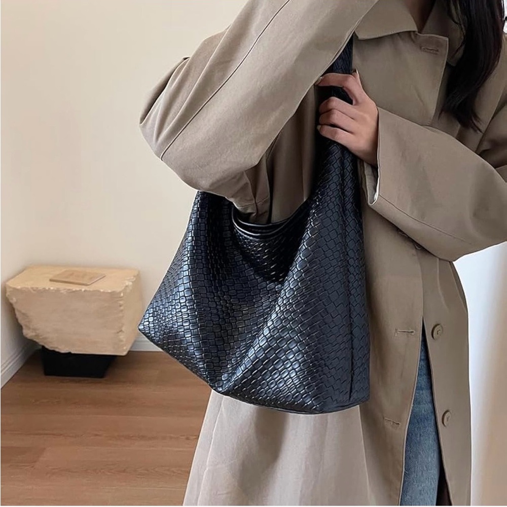 Woven Hobo Tote